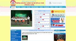 Desktop Screenshot of lucnam.edu.vn